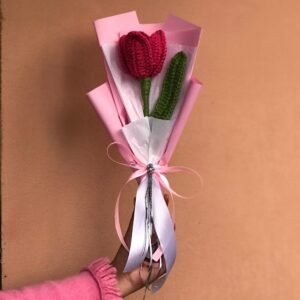 Handcrafted Tulip Delight Bouquet